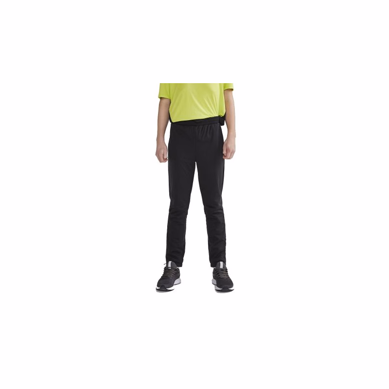 Juniorské nohavice na skialp CRAFT CORE WARM XC PANTS JR-999000-Black