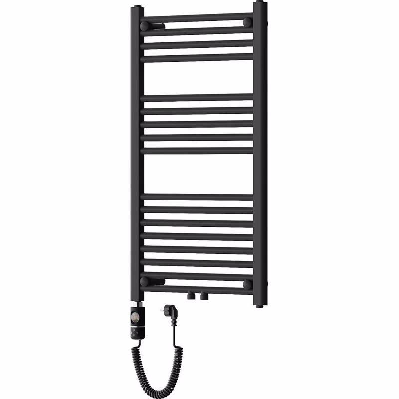MEXEN/S - Mars radiátor + vykurovacia tyč 900 x 500 mm, 600 W, čierna W110-0900-500-2600-70