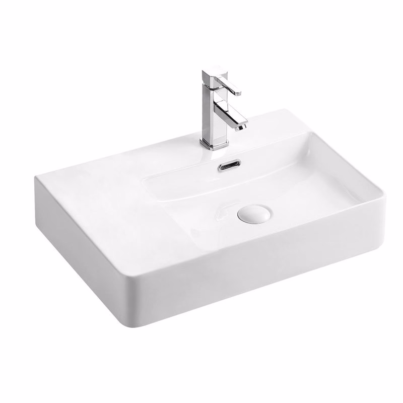 HOPA - Umývadlo piena - nástenné aj na dosku 60,5 × 43 × 12,5 cm - Umývadielko prevedenie - Pravé OLKLT2223R
