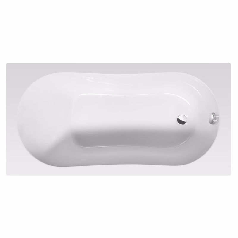 AQUALINE - JIZERA vaňa 140x70x39cm, biela G1470