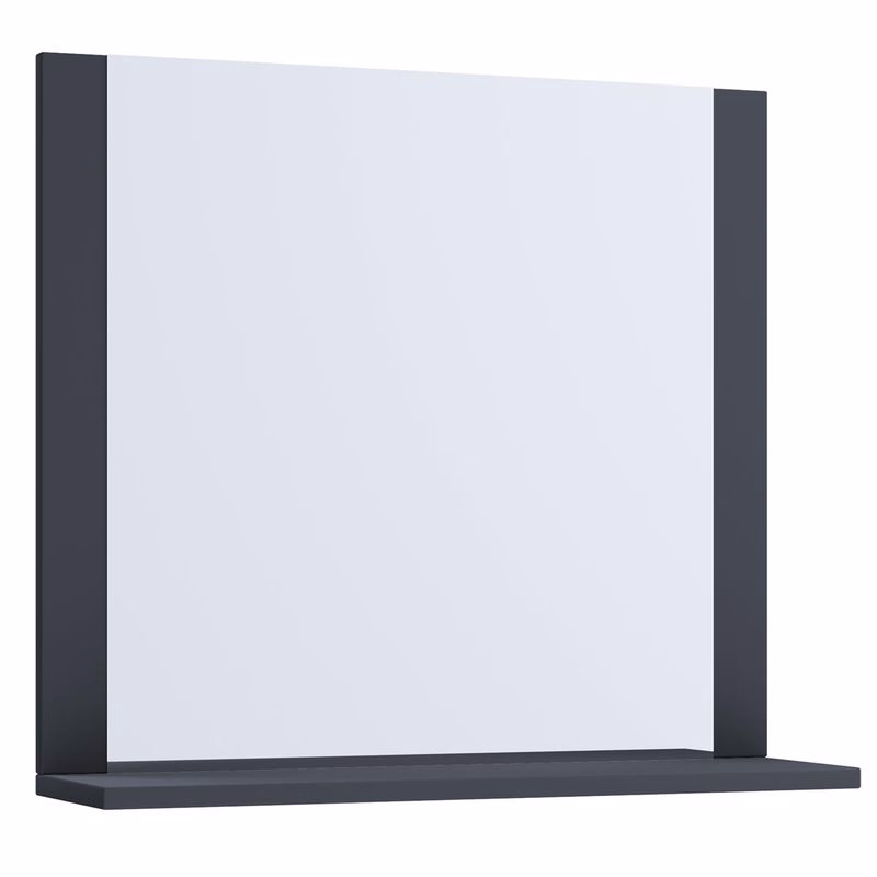 Zrkadlo VCM "VCB 10" Mini 60 cm antracit