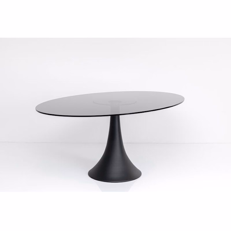 Grande Possibilita stôl z dymového skla 180x120 cm