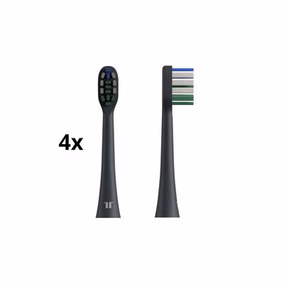 Tesla Toothbrush TS400 Black 4 ks