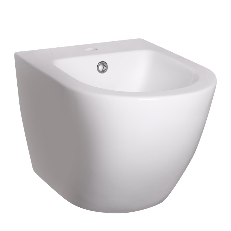 KERRA - Bidet závesný Delos (biele lesklé) 5907548117281
