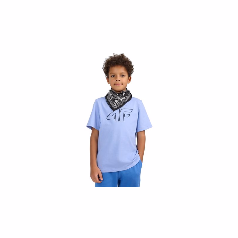 Chlapčenské tričko s krátkym rukávom 4F JUNIOR TSHIRT M3007-33S-BLUE