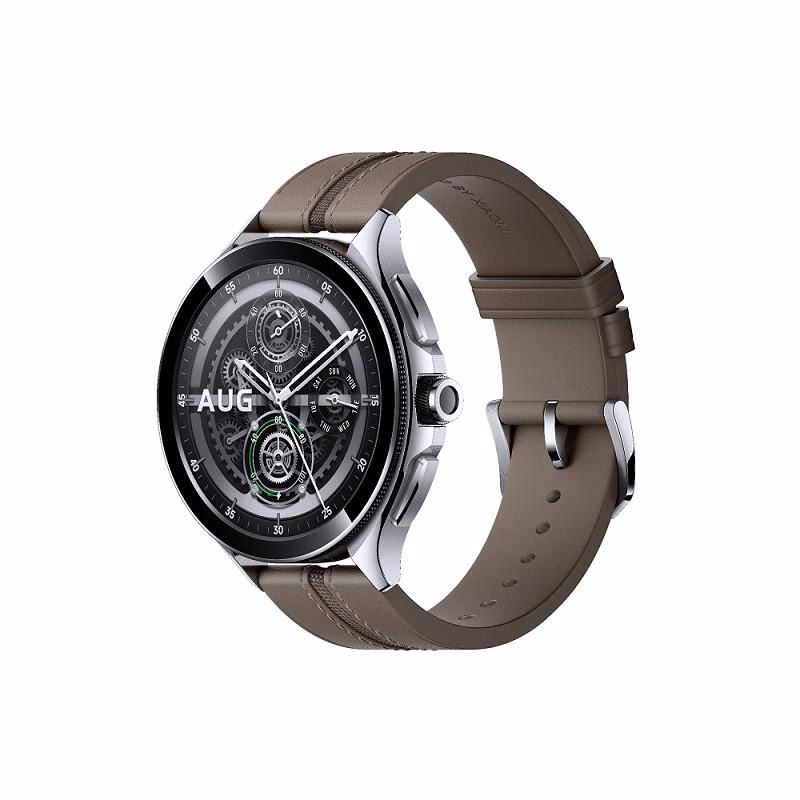 Xiaomi Watch 2 Pre 4G LTE/46mm/Silver/Elegant Band/Brown