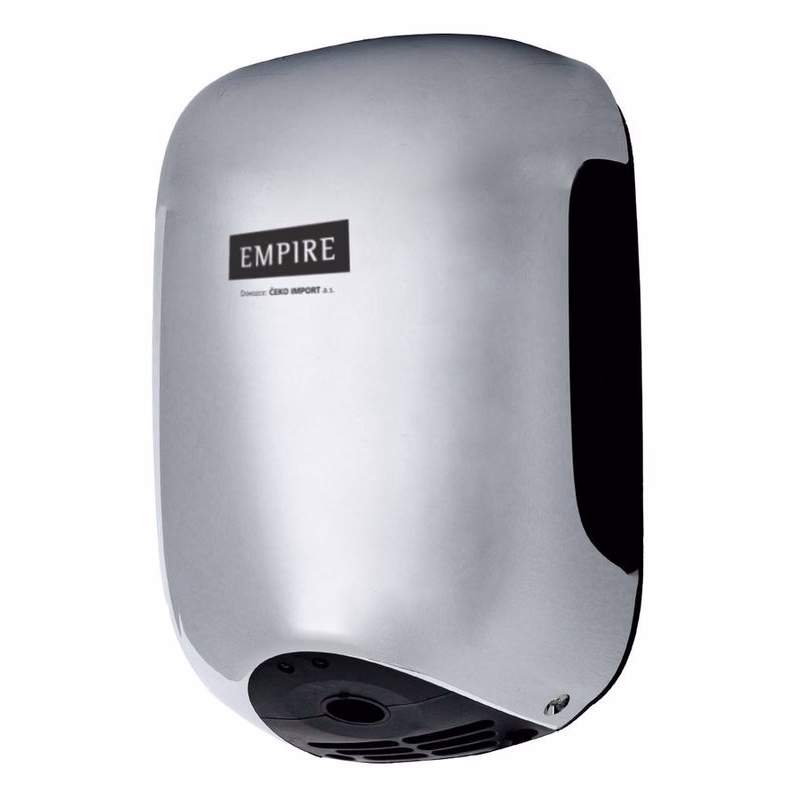 SAPHO - EMPIRE COMPACTJET MINI bezdotykový tryskový sušič rúk 230 V, 900 W, 156x238xx99,5, ABS plast, chróm 2856