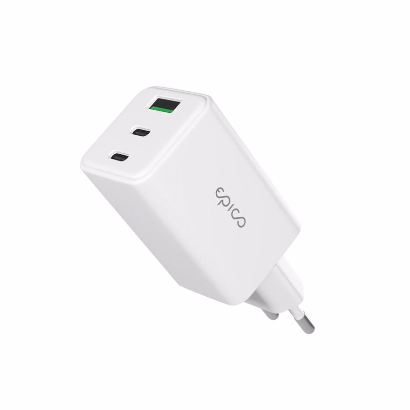 Epico UltraBoost GaN 65W sieťový adaptér EA65 - biela