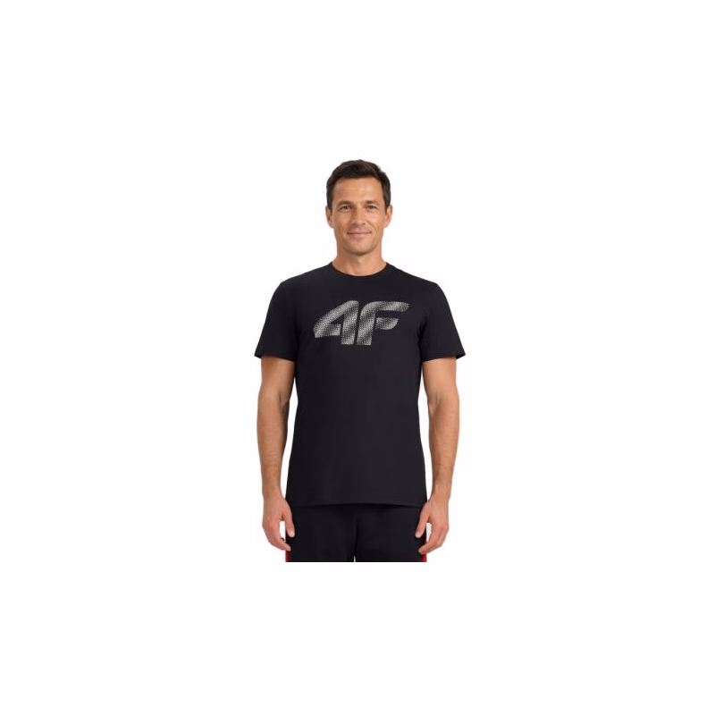 Pánske tričko s krátkym rukávom 4F TSHIRT M3342-020S-DEEP BLACK