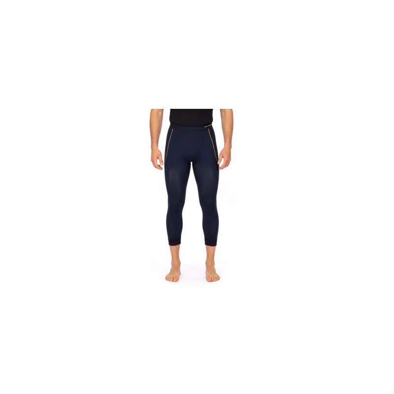 Pánske termo nohavice BLIZZARD Mens long pants, anthracite neon yellow