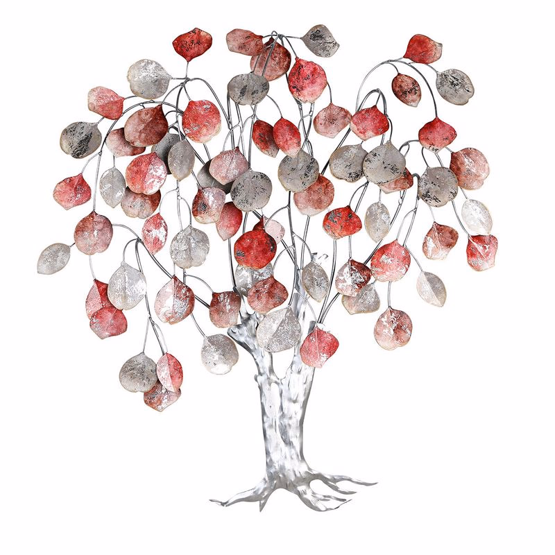 Nástenný kovový strom "Love Tree"