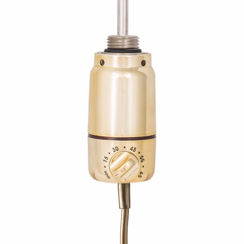 HOPA - Vykurovacia tyč PATRONA s termostatom - Farba vykurovacej tyče - Zlatá lesklá, Výkon vykurovacej tyče - 600 W RADPST3610