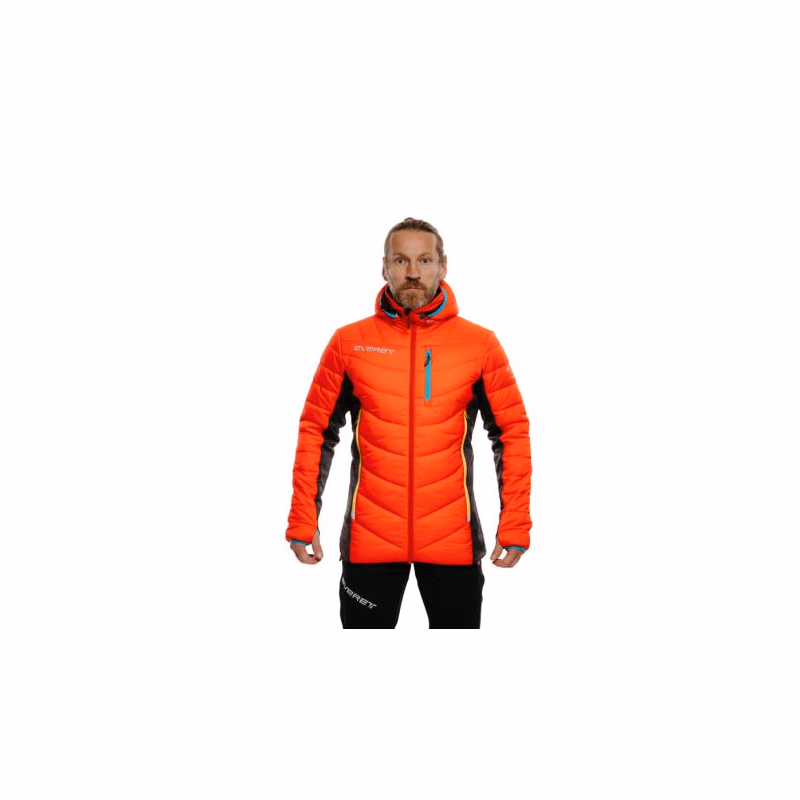 Pánska bunda na skialp EVERETT SkiTour PRIMALOFT jacket red