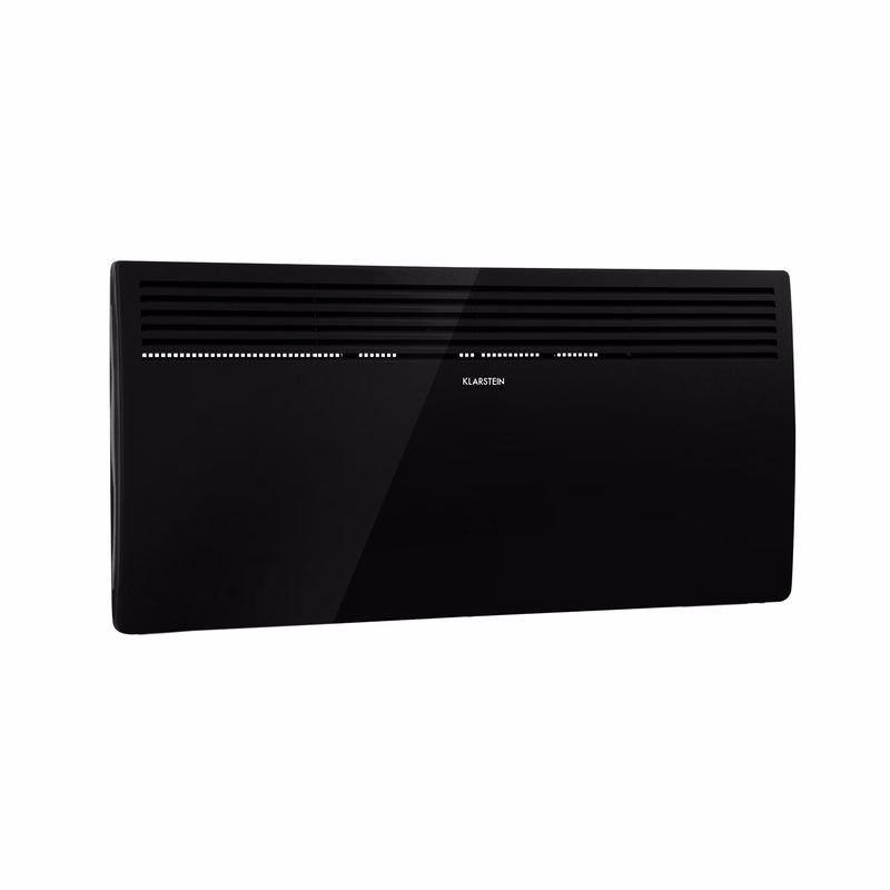 Klarstein Hot Spot Slimcurve, konvektor, ohrievač, 80 x 40 cm, 40 m², 2000 W, 5 - 40 °C, IP24, čierny