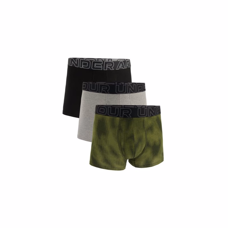 Pánske boxerky UNDER ARMOUR M UA Perf Cotton Nov 3in-GRN