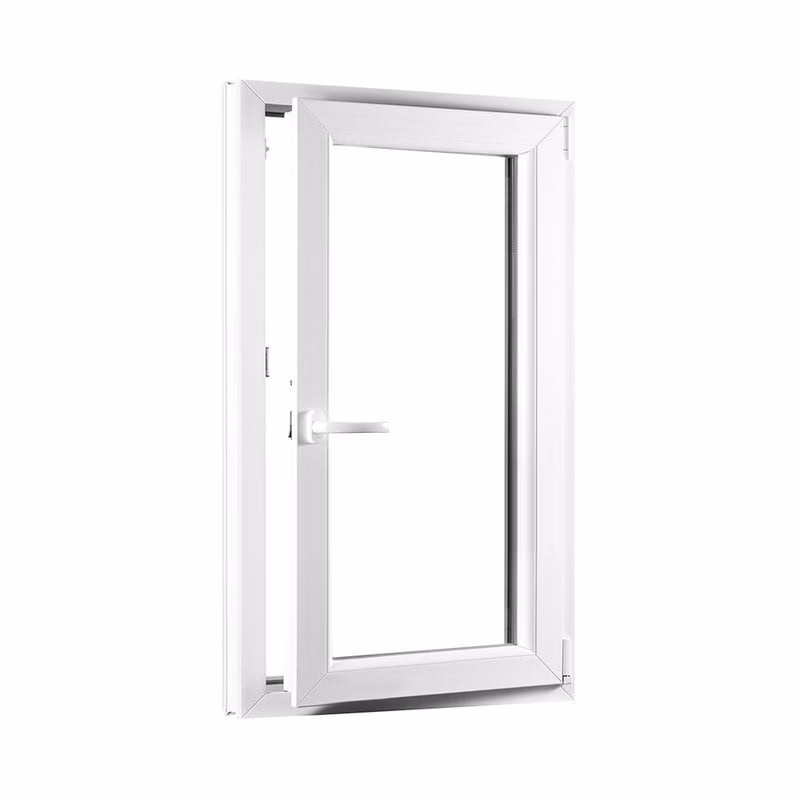 Jednokrídlové plastové okno REHAU Smartline+, otváravo - sklopné pravé - SKLADOVÉ-OKNÁ.sk - 650 x 1200