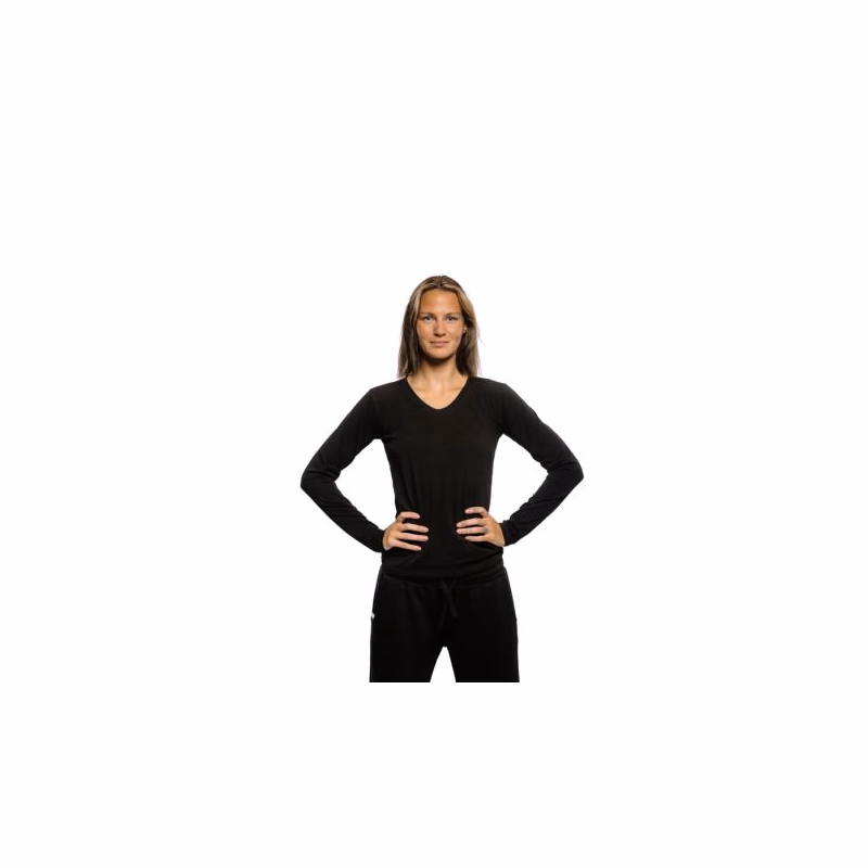 Dámske tričko s dlhým rukávom AUTHORITY T-VEVE W black