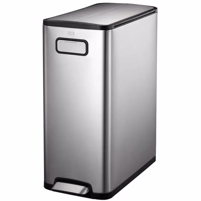Odpadkový kôš Eko Ecofly 20+20l inox mat 937740