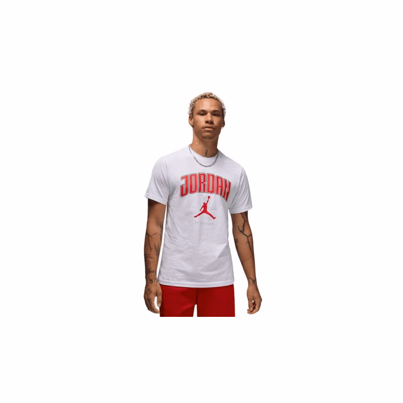 Pánske tričko s krátkym rukávom NIKE JORDAN M J CITY 88 SS CREW-100-White