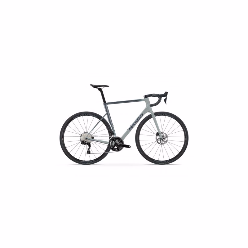 Cestný bicykel BASSO Astra disc, Shimano 105 Di2, Microtech MrLite, gray asphalt