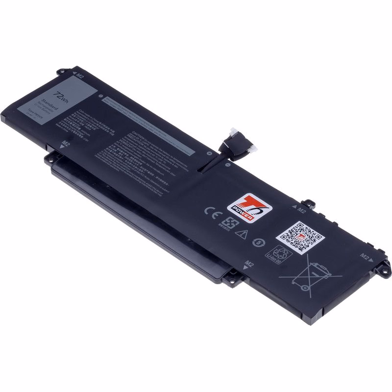 Batéria T6 Power pre Dell Precision 5470, 5480, 5490, 4670mAh, 72Wh, 4cell, Li-poly