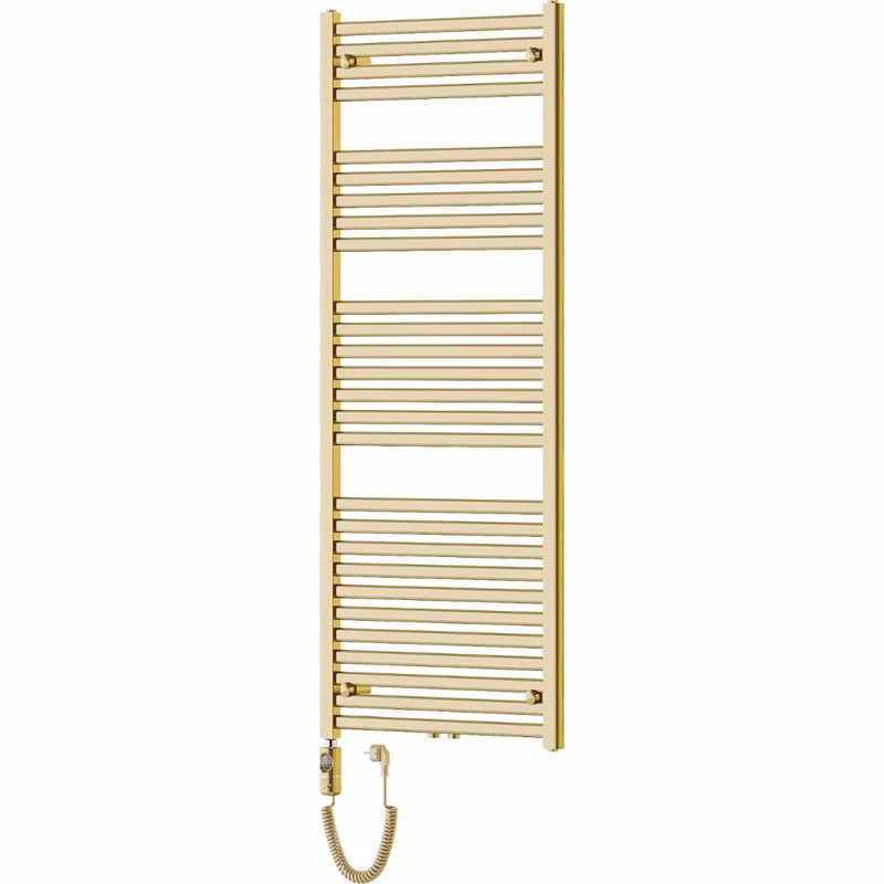 MEXEN/S - Hades radiátor + vykurovacia tyč 1500 x 600 mm, 600 W, zlatá W104-1500-600-2600-50