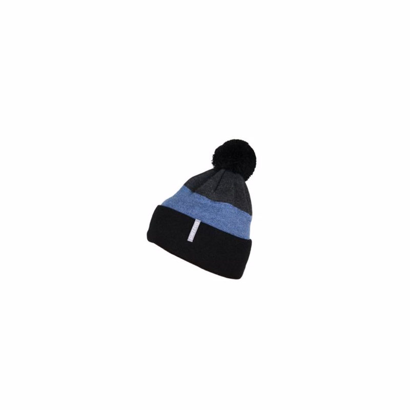 Dámska zimná čiapka BLIZZARD Leogang, black blue grey