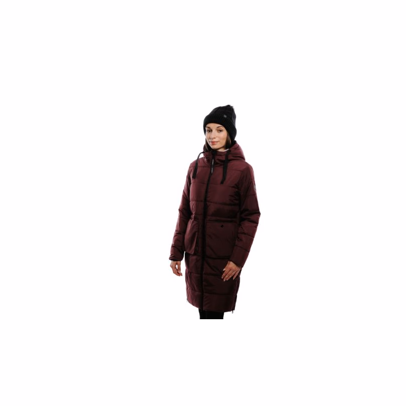 Dámska bunda AUTHORITY CJ-PEPEA burgundy