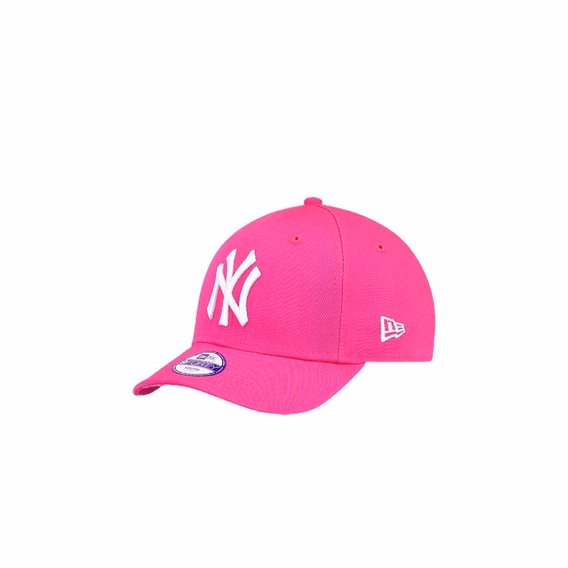 Juniorská šiltovka NEW ERA 940K MLB League Basic NEYYAN-HPINK WHT