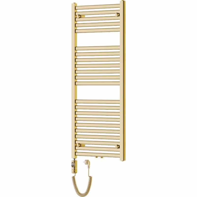 MEXEN/S - Hades radiátor + vykurovacia tyč 1200 x 500 mm, 600 W, zlatá W104-1200-500-2600-50