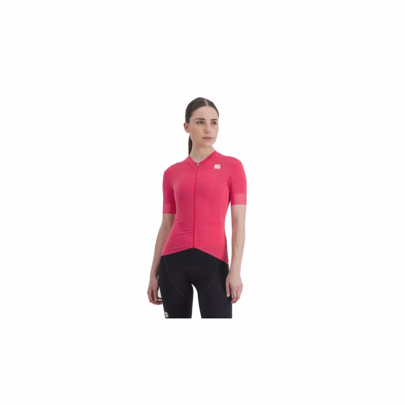 Dámsky cyklistický dres s krátkym rukávom SPORTFUL Monocrom w jersey, pompelmo