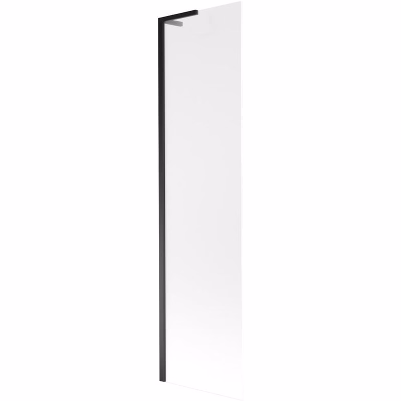 MEXEN/S - Next L vaňová zástena FIX 60 x 150, dekor, čierna 895-060-000-03-30-70