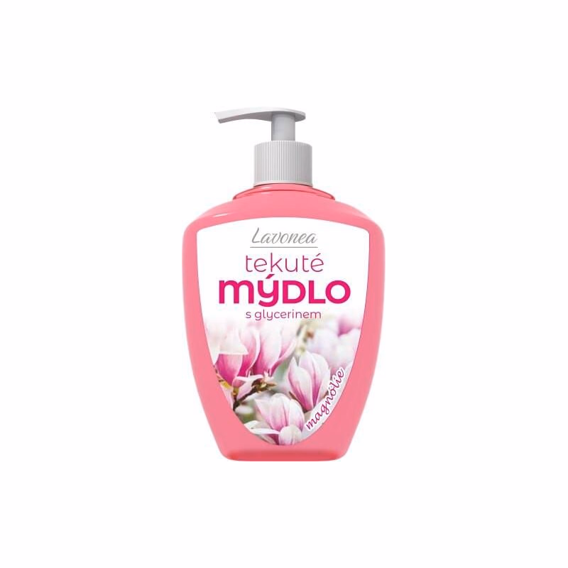 Mydlo tekuté Lavonea ružové magnólie 500ml
