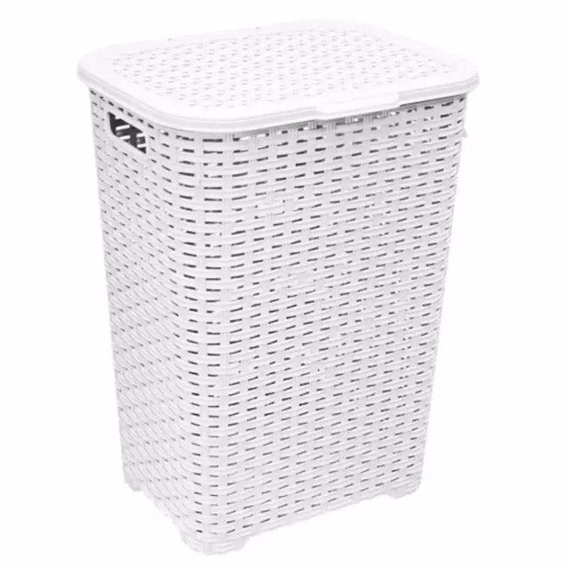 Katex Kôš na bielizeň 45 l ratan /biely/