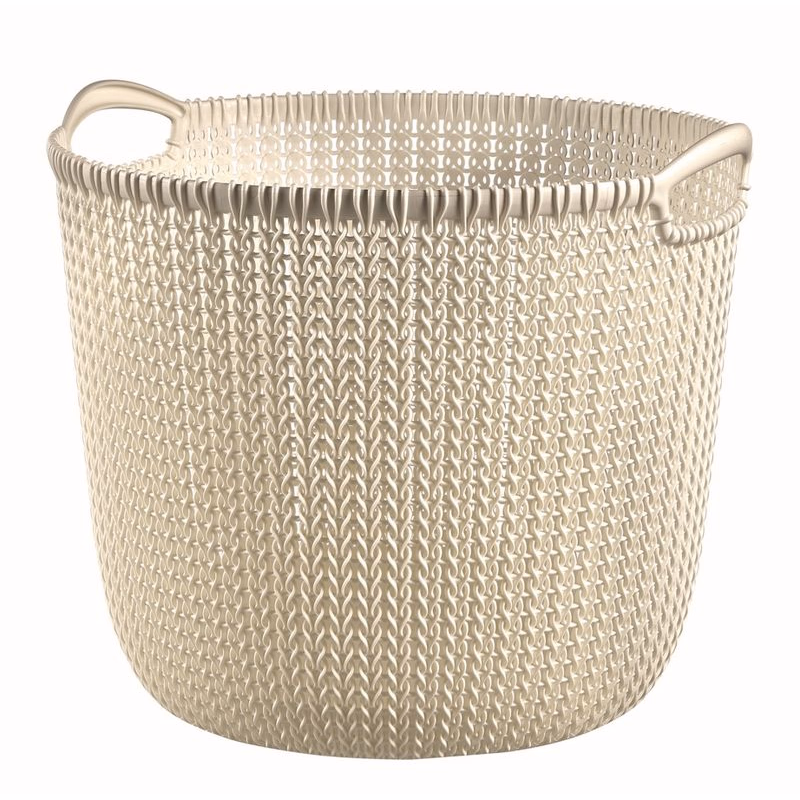 CURVER Okrúhly kôš KNIT 30l | krémová