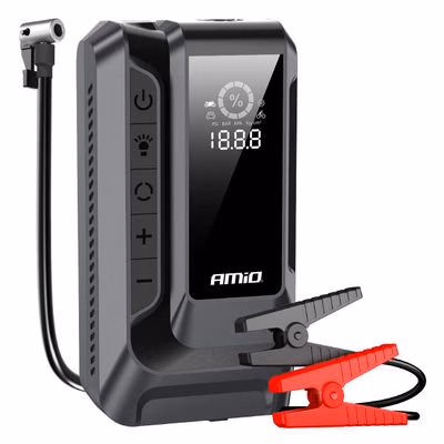 Štartovacie zariadenie 4in1 12V 12Ah 1600A AMiO-04677