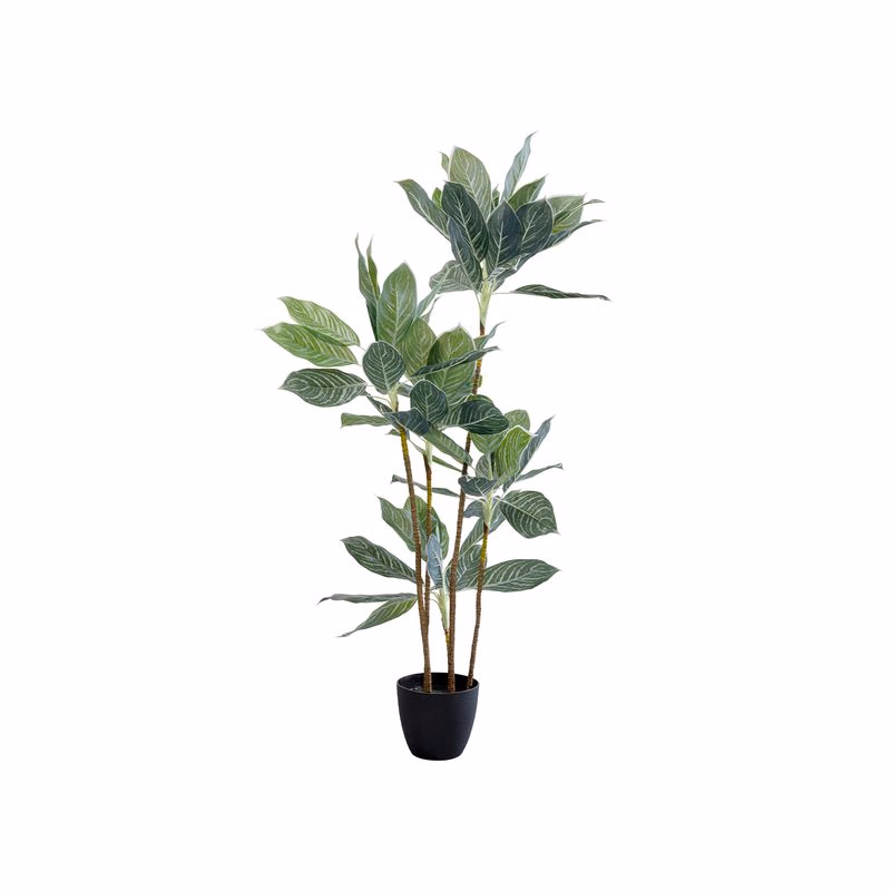 Calathea umelá rastlina zelená 140 cm