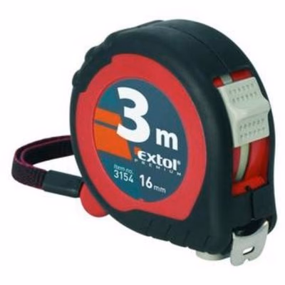 EXTOL PREMIUM Meter zvinovací ASSIST 2mx16mm guma FLAS