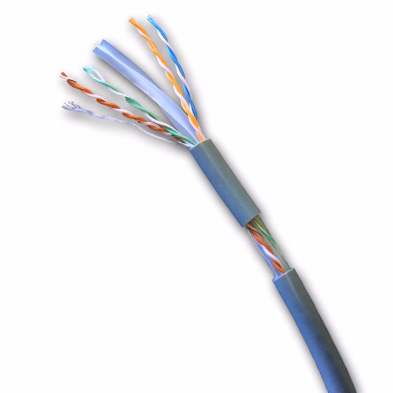 DATACOM UTP flex, Cat6 PVC, sivý, 50m, lanko