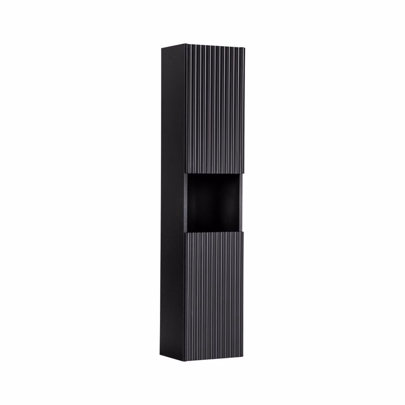 ArtCom Vysoká skrinka do kúpeľne NOVA Black 80-03-2D