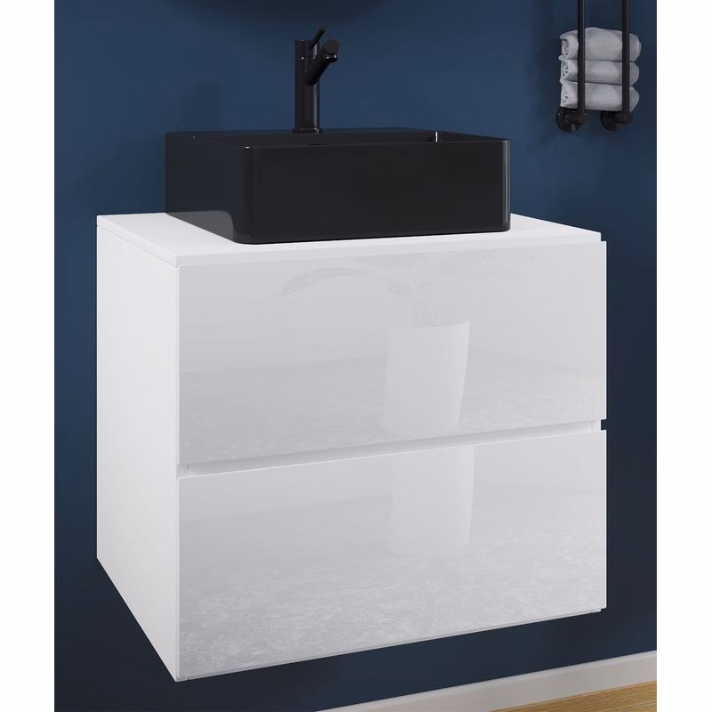 2-dielna umývadlová skrinka Lendas BL S 60 cm, biela