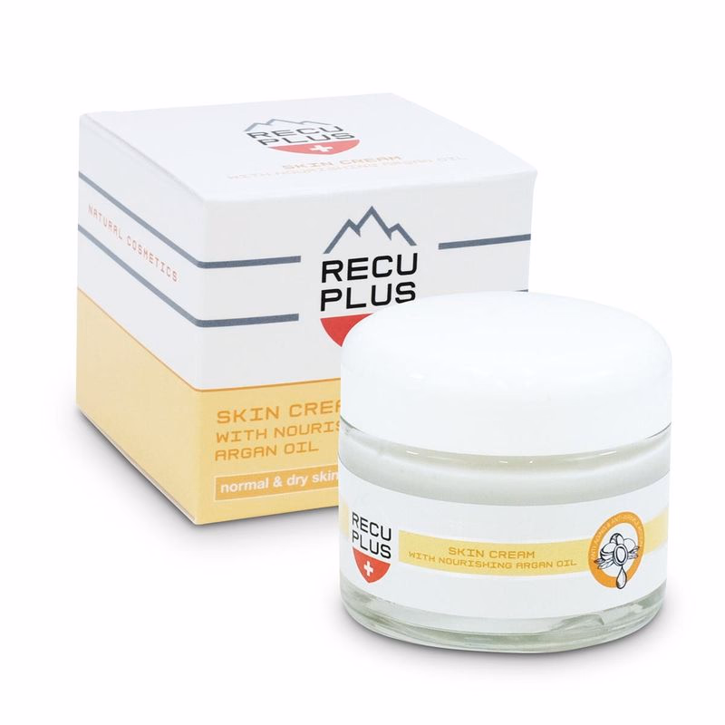 RECUPLUS Pleťový krém s arganovým olejom, 50 ml