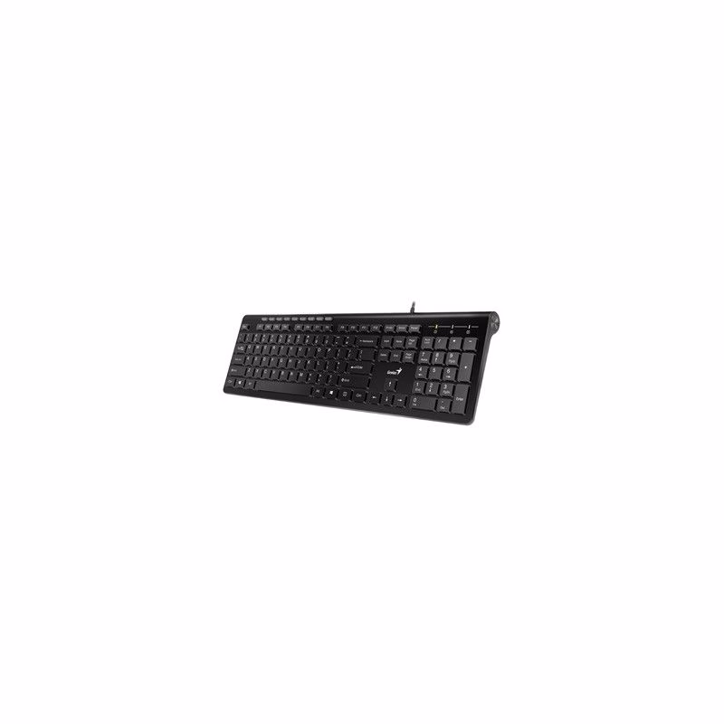 Genius Slimstar 230 klávesnica káblová (USB) US, čierna