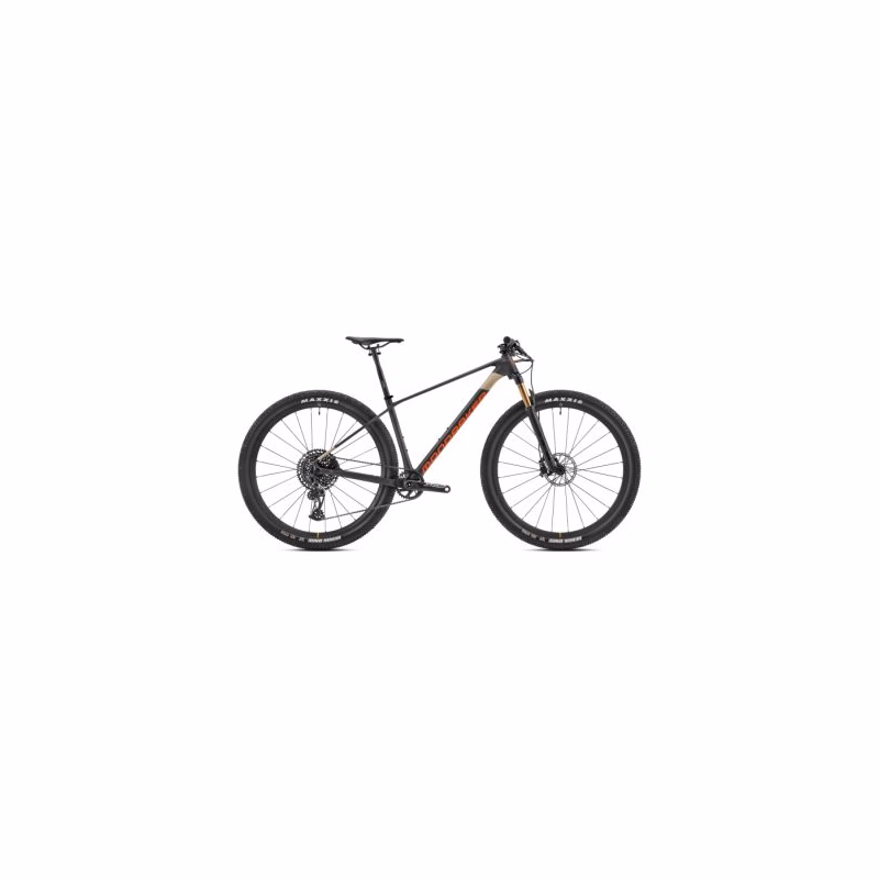 Horský bicykel MONDRAKER Podium Carbon R, translucent silver carbon desert grey orange