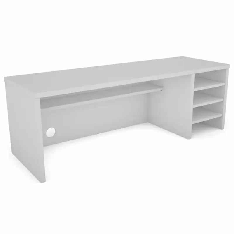 Nadstavec na  písací   stôl Torino 119x39,5x40 cm  biely 642668