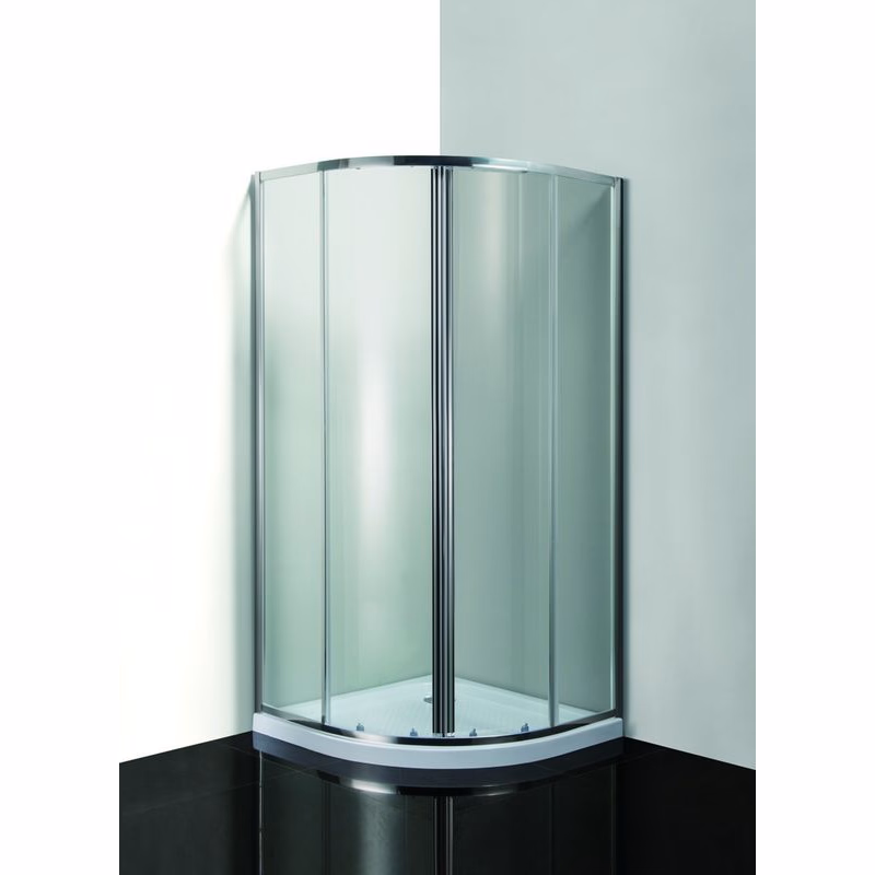 OLSEN SPA - Sprchovací kút SMART - MURO - Farba rámu zásteny - Hliník chróm, Rozmer A - 80, Rozmer B - 80, Smer zatváranie - Univerzálny Ľavé / Pravé, Výplň - Grape bezpečnostné sklo - 4/6 mm OLBMUR80CGBV