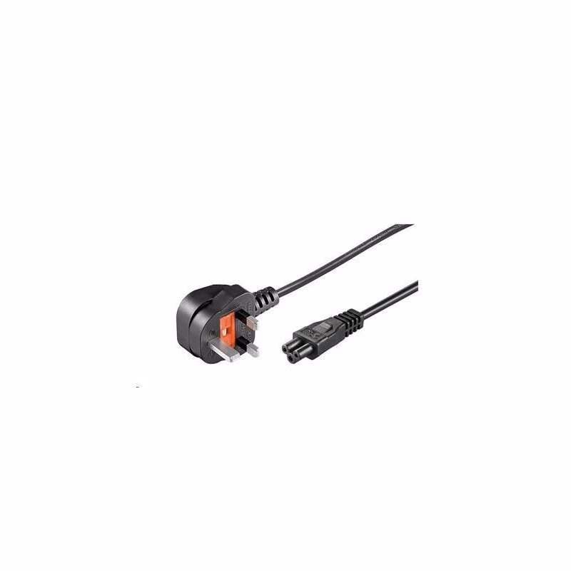 PREMIUMCORD Kábel napájací 230V/10A, priamy pre Veľkú Britániu, 2m