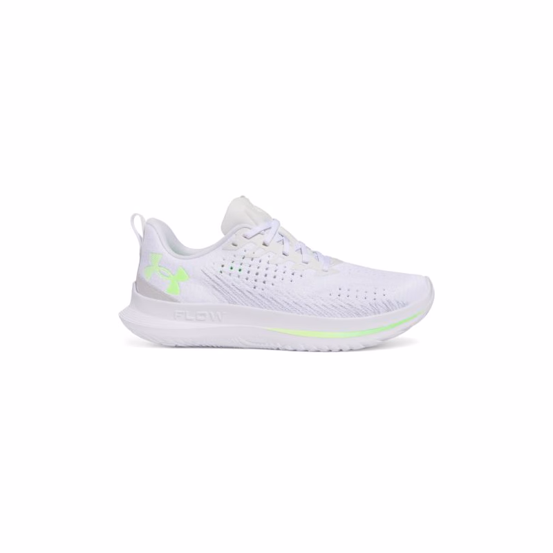 Pánska bežecká obuv UNDER ARMOUR UA Velociti 4 white white hyper green