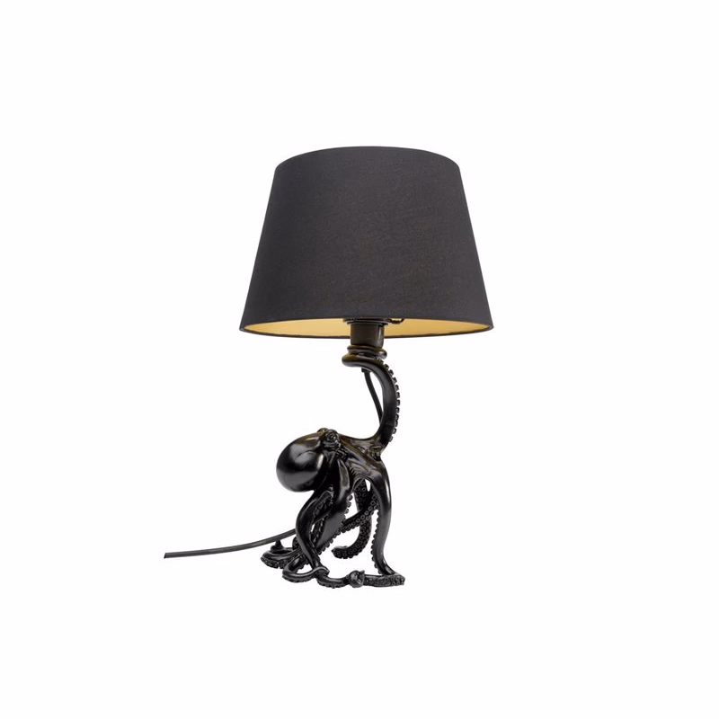 Octopus Black stolová lampa 47 cm