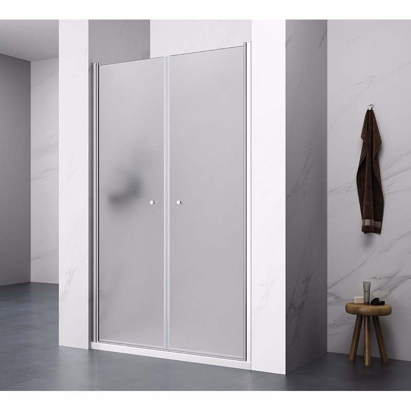 AQUALINE - PILOT otočné sprchové dvere dvojkrídlové 800 PT082